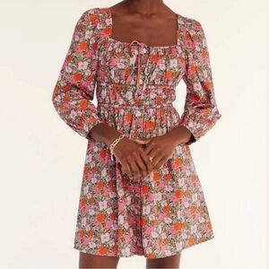 J.Crew Liberty Print mini dress